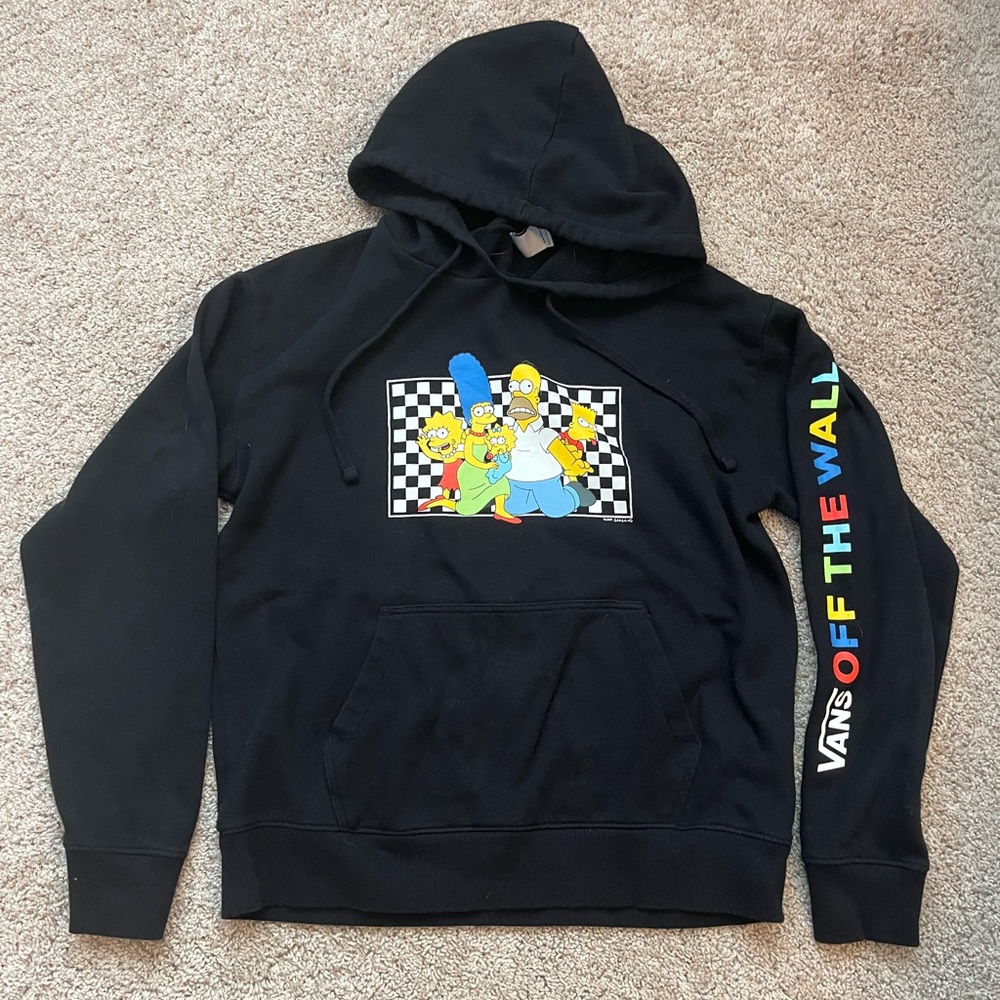 Vans Simpsons Men’s Hoodie Sweatshirt Small